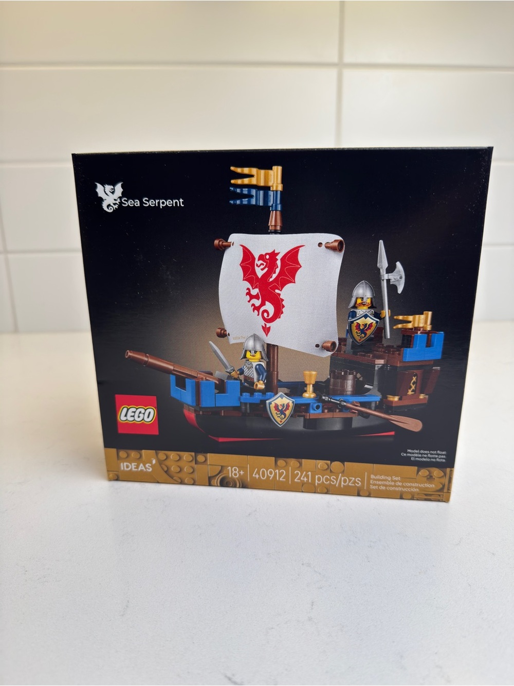Lego 40912 - IDEAS Sea Serpent Ship Model